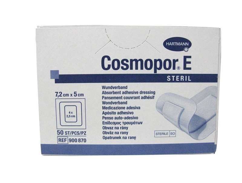 Cosmopor E 低敏透氣敷貼 7.2x5cm (50's/盒)