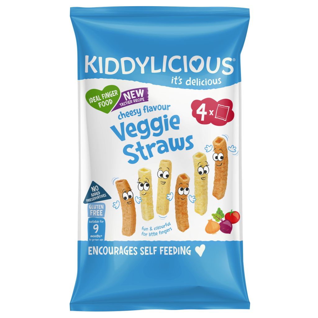 Kiddylicious 芝味蔬菜脆棒4包 x 12g