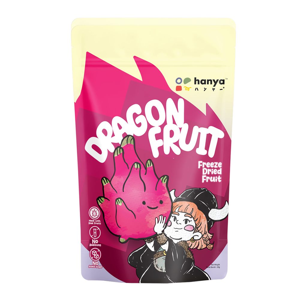 Hanya 凍乾水果脆片 紅火龍果 20g