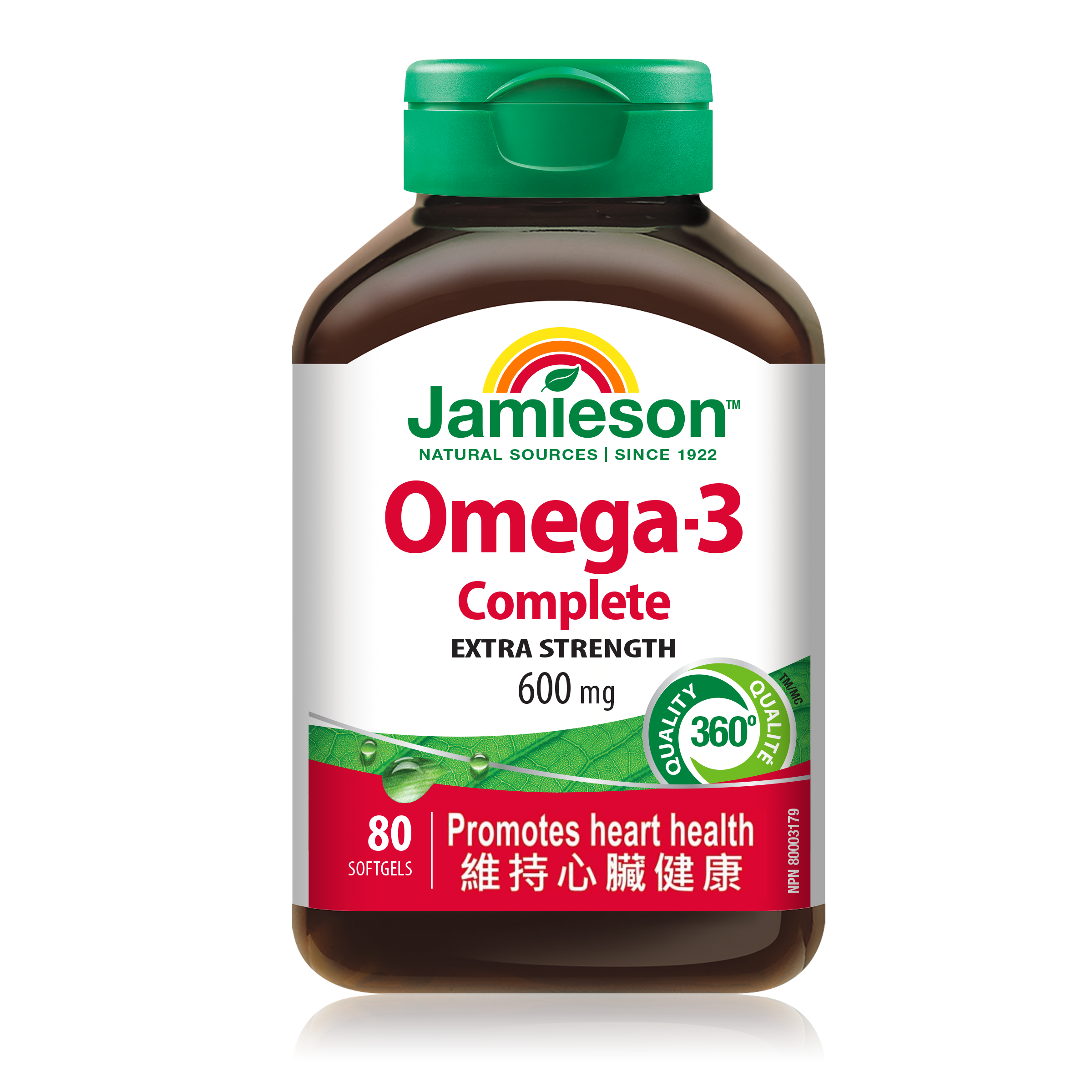 Jamieson 奧米加3完善配方80粒