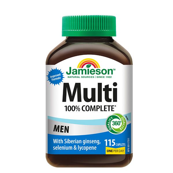 Jamieson 多元維他命男士配方 115粒
