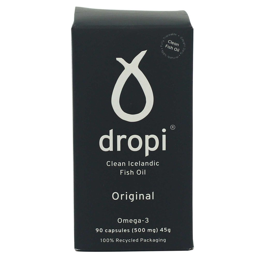 Dropi冰島精煉野生鱈魚肝油 /丸 90粒