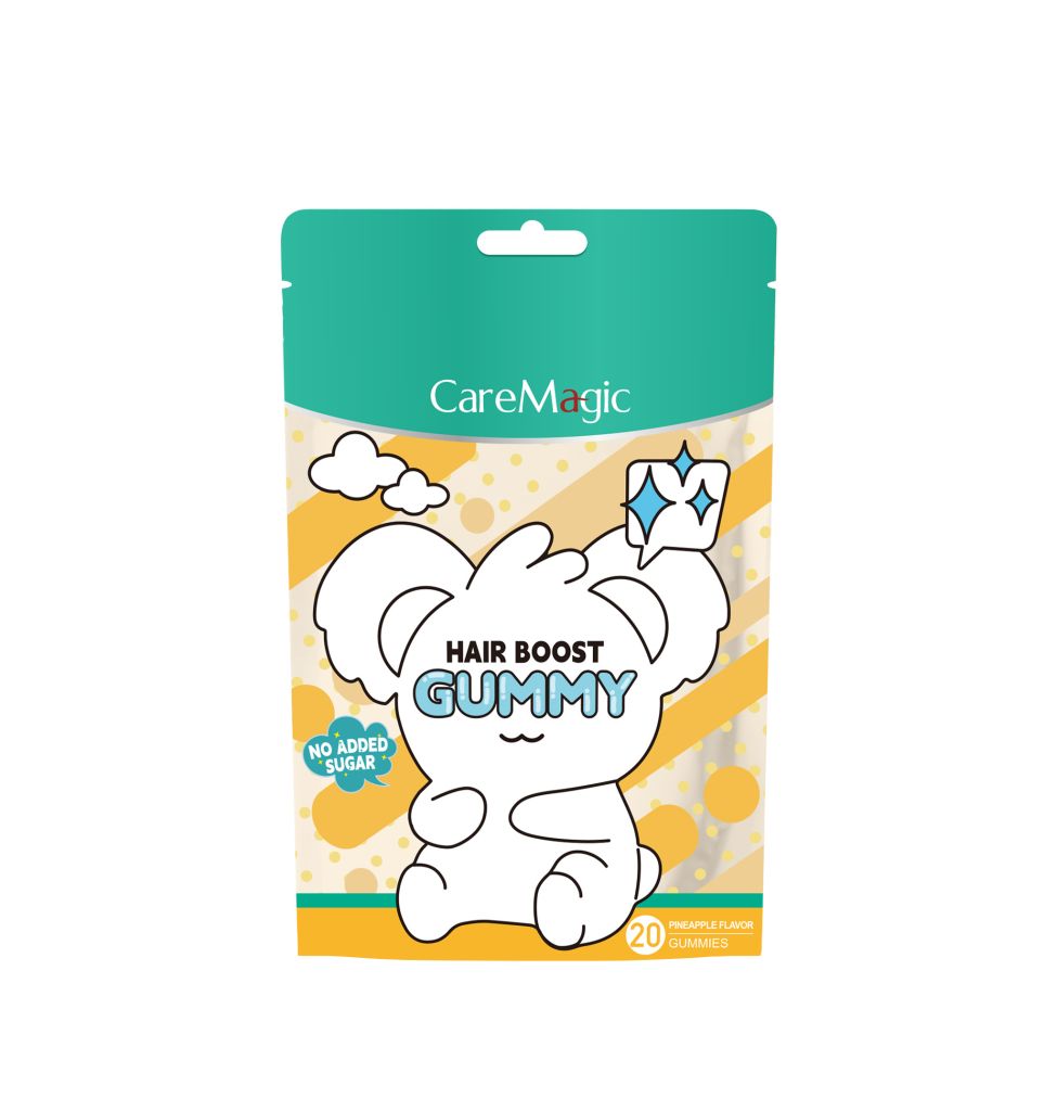 CareMagic生髮亮髮小熊軟糖-菠蘿味 3gx 20粒