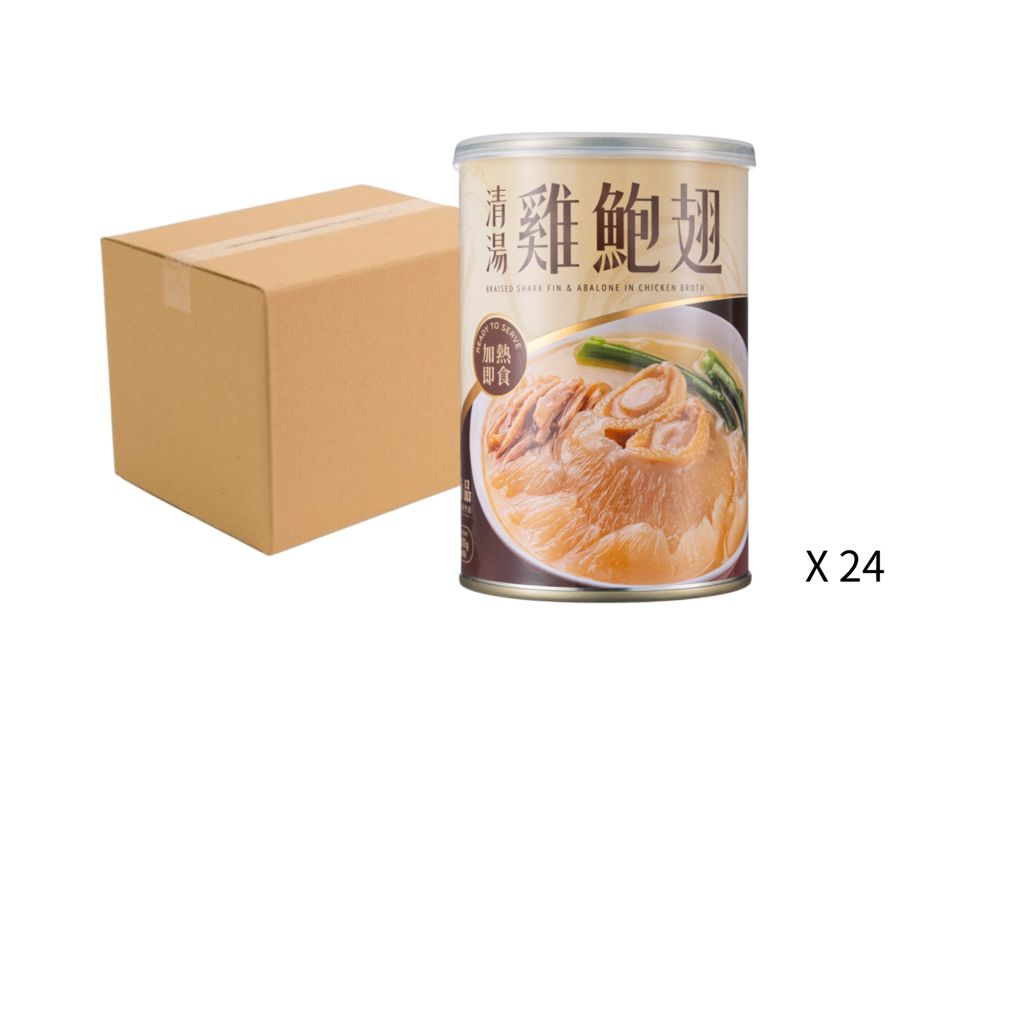 尚品清湯雞鮑翅 380g  - 原箱24罐