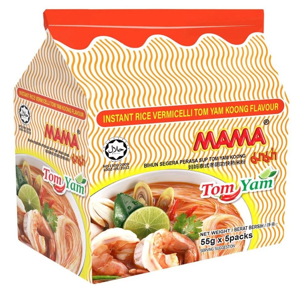 媽媽牌冬蔭功即食米粉 (5入)
