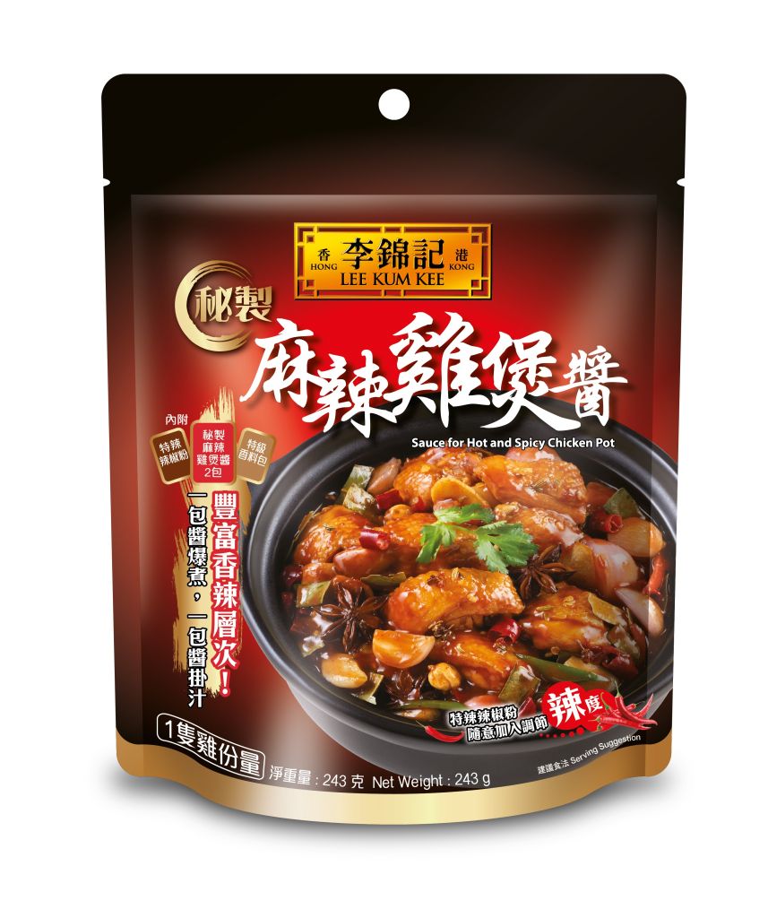 李錦記秘製麻辣雞煲醬 243克