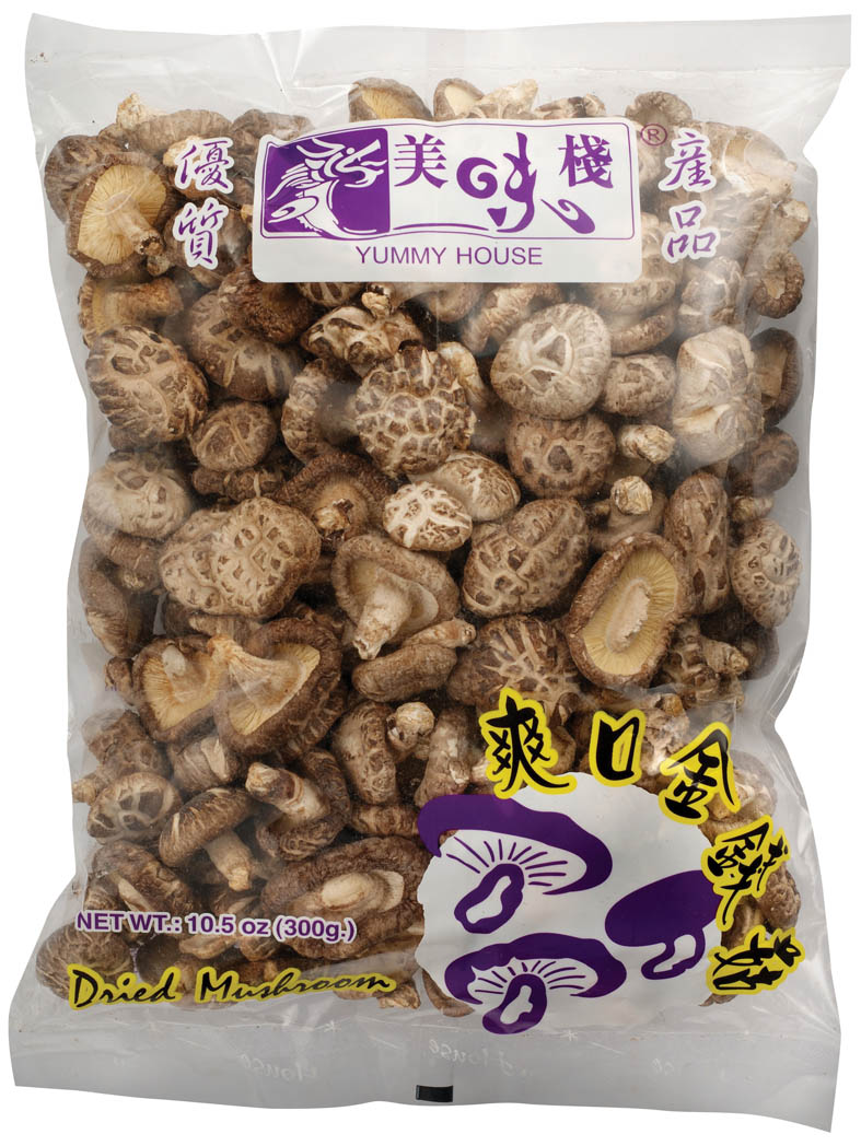 美味棧 2-3爽口金錢茶花菇 300g