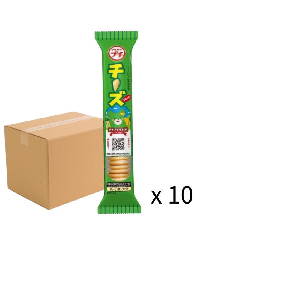 百邦迷你芝士餅乾 38g x 10條