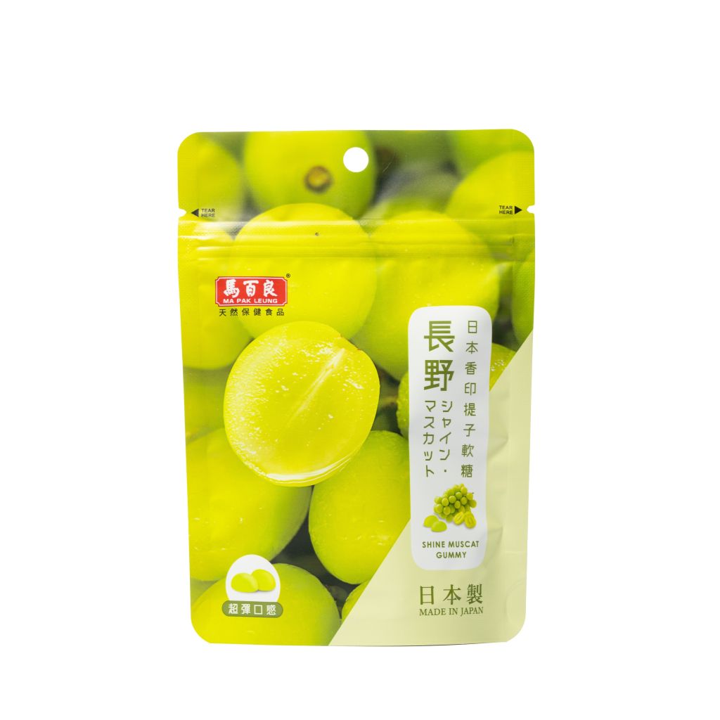 馬百良日本香印提子軟糖 24克
