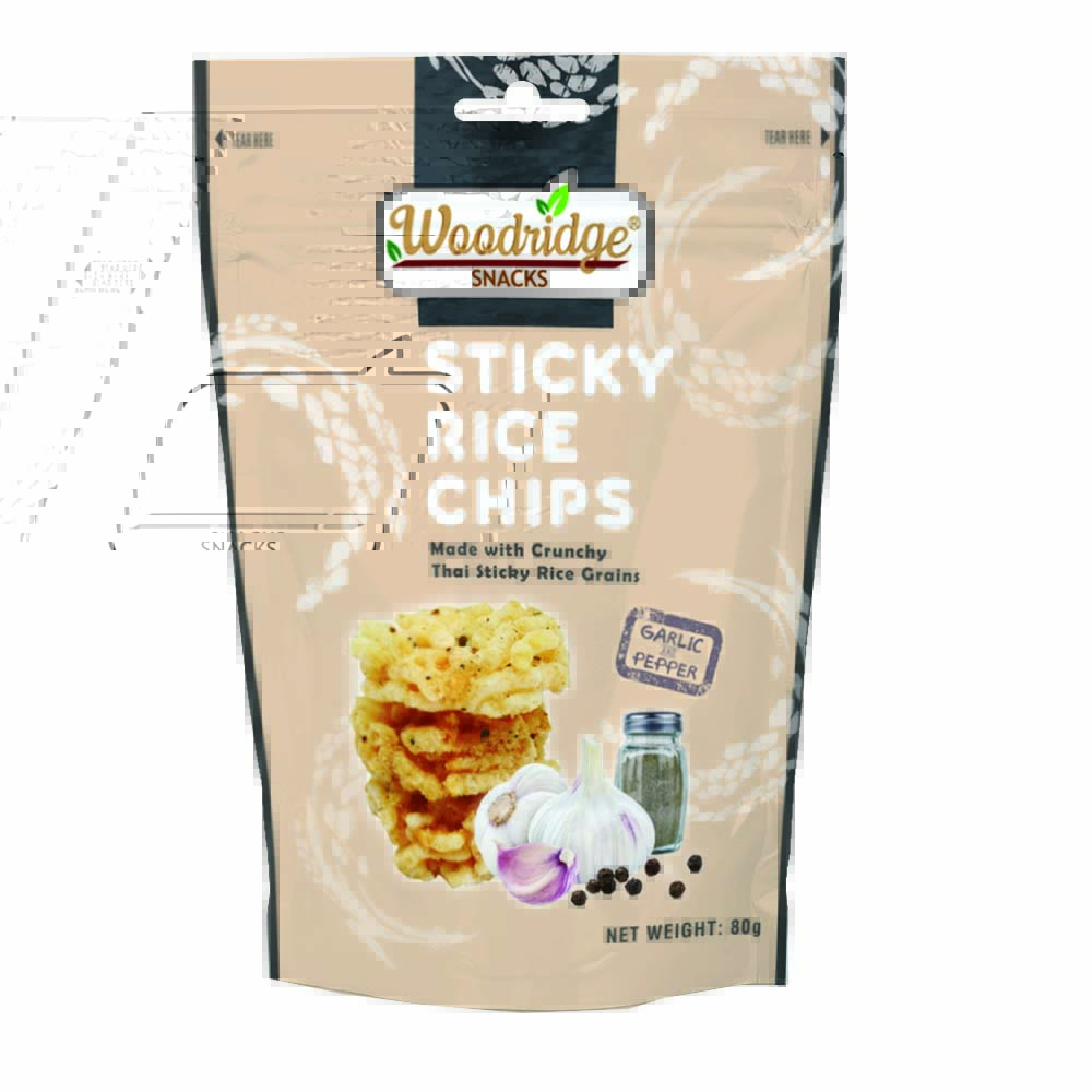 Woodridge 手造脆米片 - 香蒜椒鹽味 80克