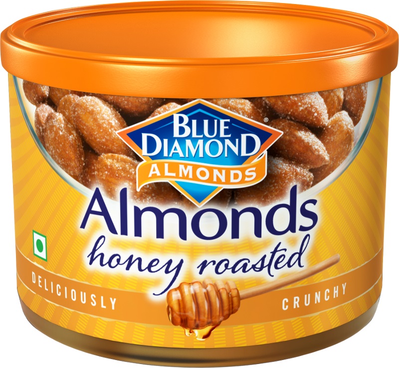 藍鑽石罐裝蜜糖杏仁 150g