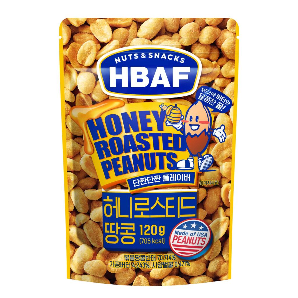 HBFA烤焗蜜味花生 (咸咸甜甜味) 120g