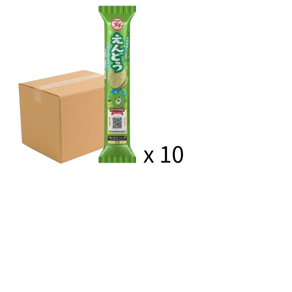 百邦迷你青豆味薯片 35g x 10條