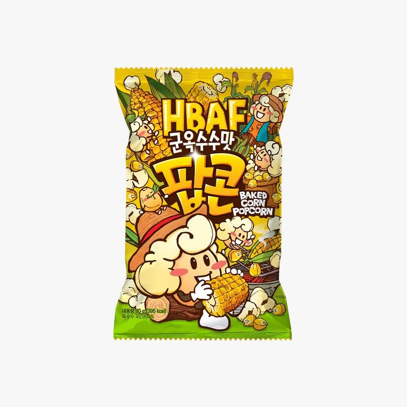 HBAF烘焙粟米味爆谷 80g