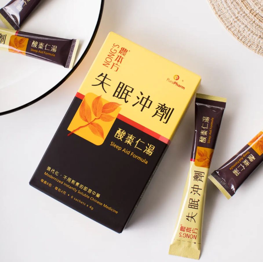農本方®失眠沖劑（酸棗仁湯） 4g x 6包