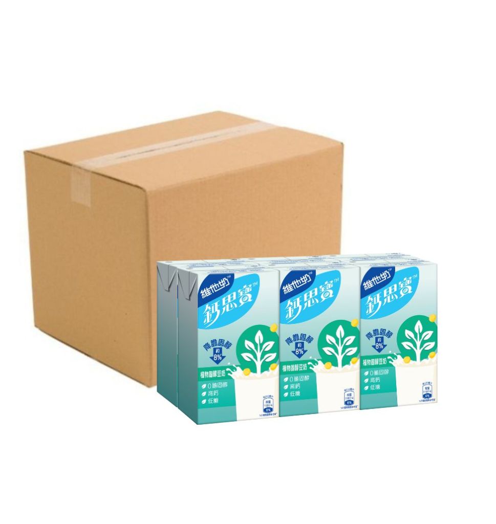 維他奶鈣思寶高鈣植物固醇奶250毫升原箱24包