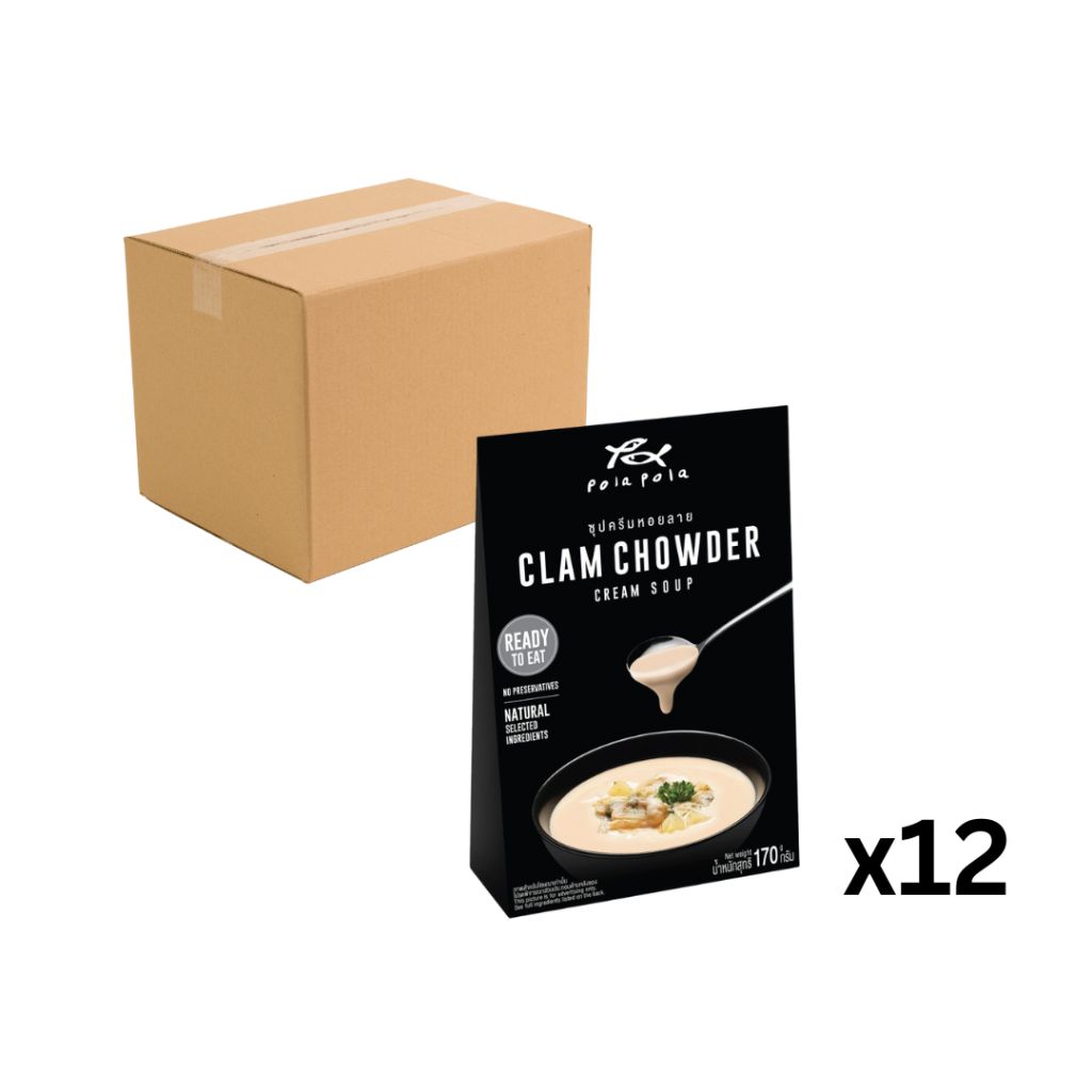 Pola Pola 周打魚湯 170g (1箱 12包)