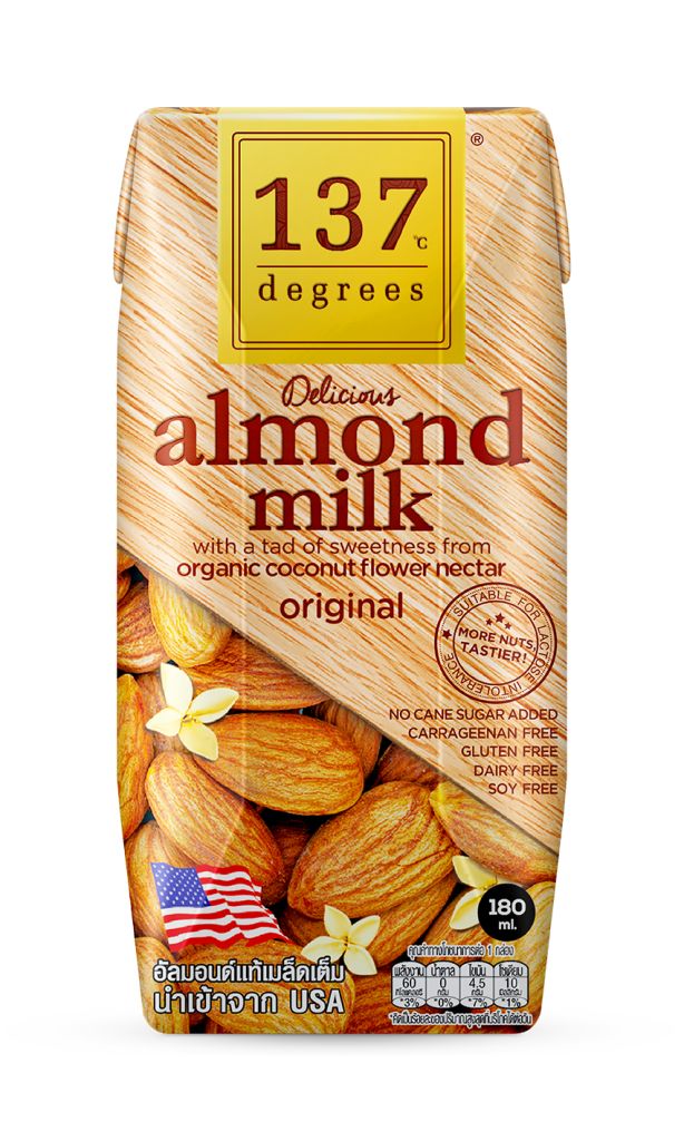 137 Degrees 原味杏仁奶 180ml