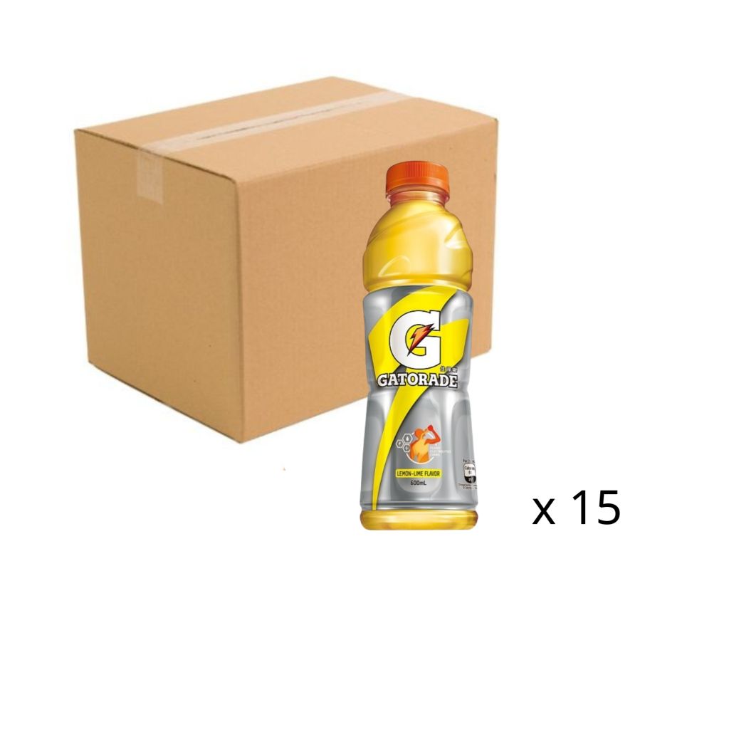 佳得樂 檸檬味600ml 原箱15支