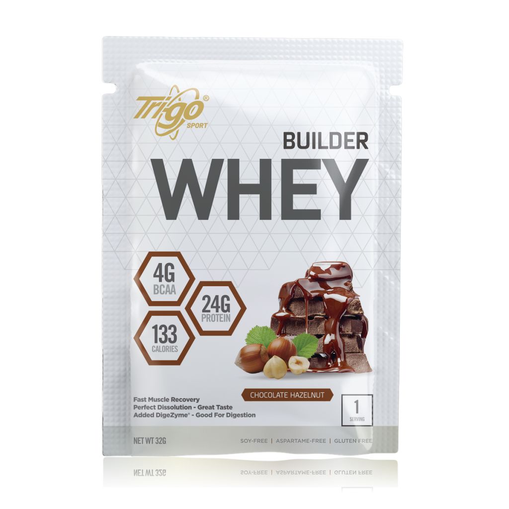 Tri-go乳清蛋白粉獨立包裝榛子朱古力味 32gx1pc