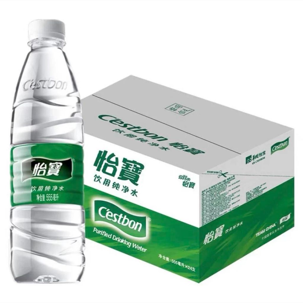 怡寶純淨水 555ml- 原箱24支
