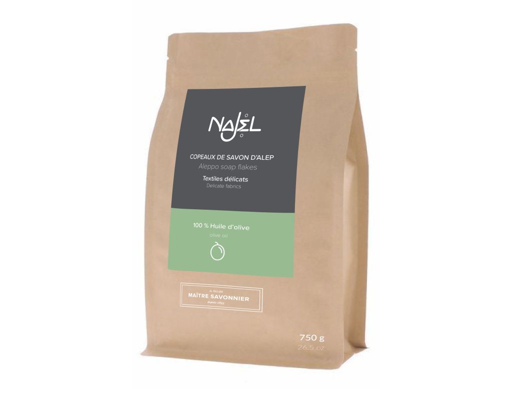 NAJEL 純橄欖油阿勒坡皂片 750g