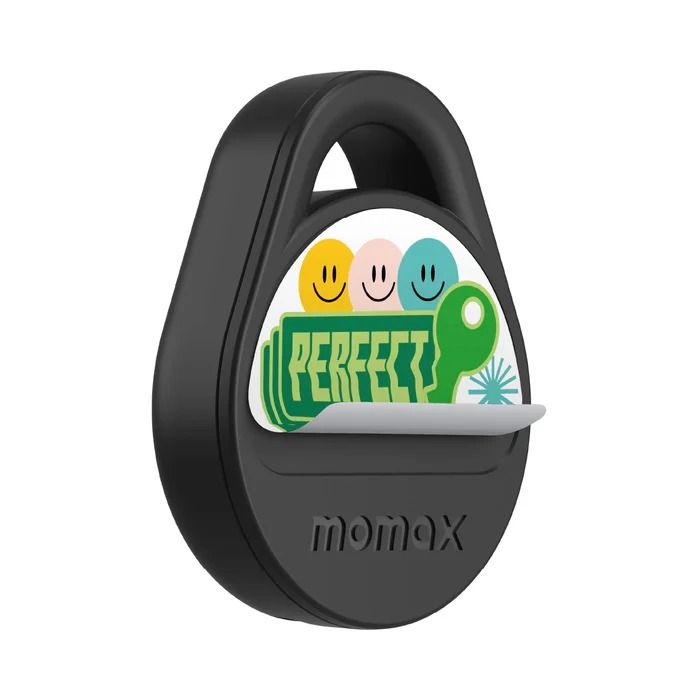 Momax Pinpop2 X 可充電迷你全球定位器-黑
