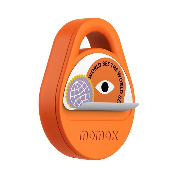 Momax Pinpop2 X 可充電迷你全球定位器-橙