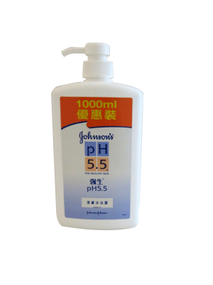 強生PH5.5潔膚沐浴露1000ml