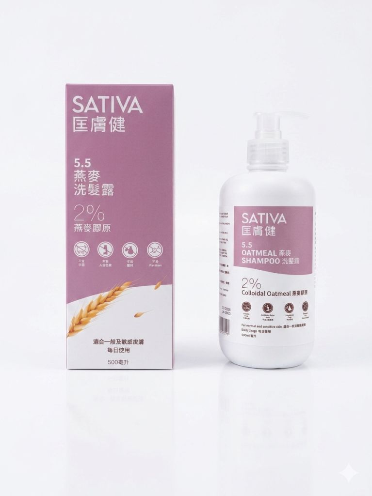 匡膚健燕麥洗髮露 500 毫升