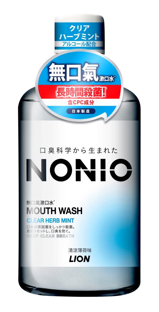 NONIO 無口氣漱口水 (不含酒精清涼薄荷味) 600ML