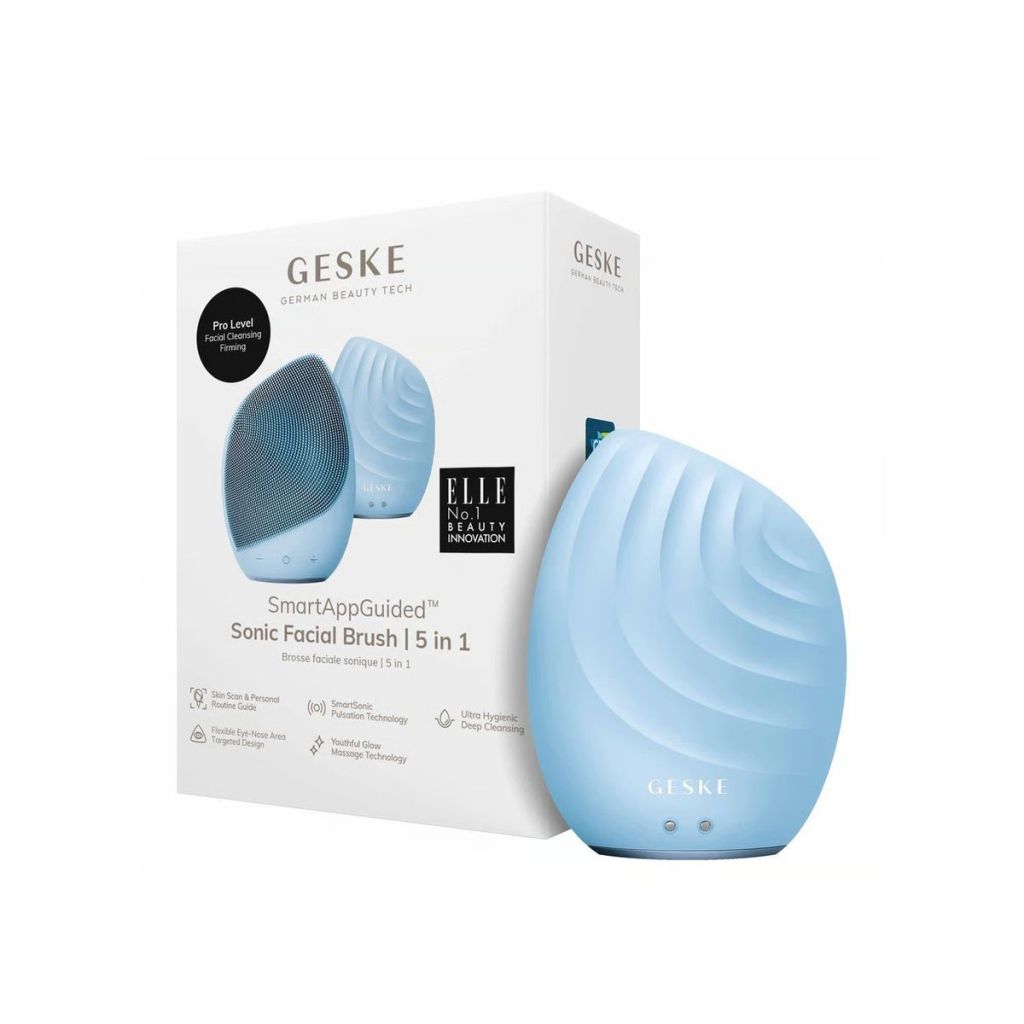 GESKE 5合1智能聲波脈衝儀-海藍色