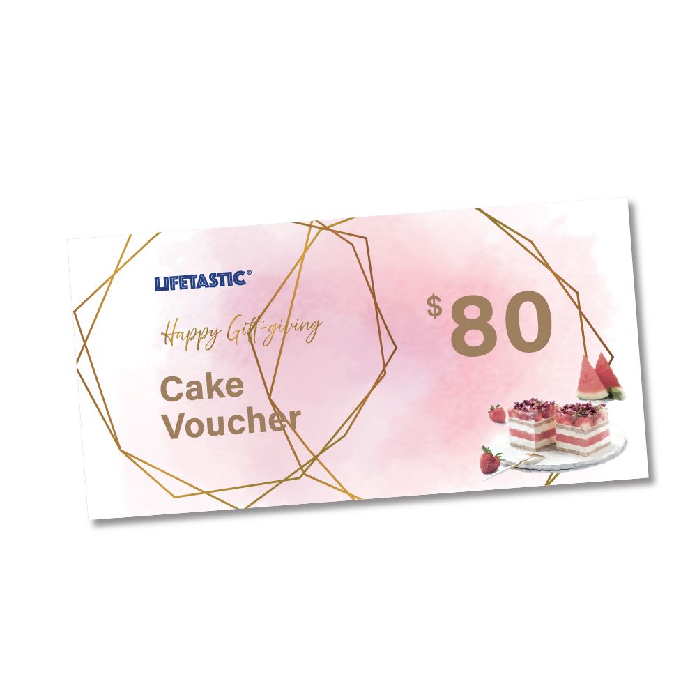 LIFETASTIC $80蛋糕禮券