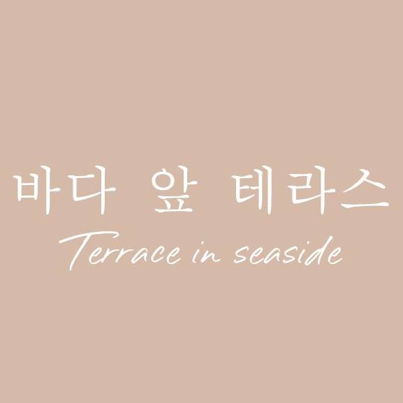 Terrace in seaside